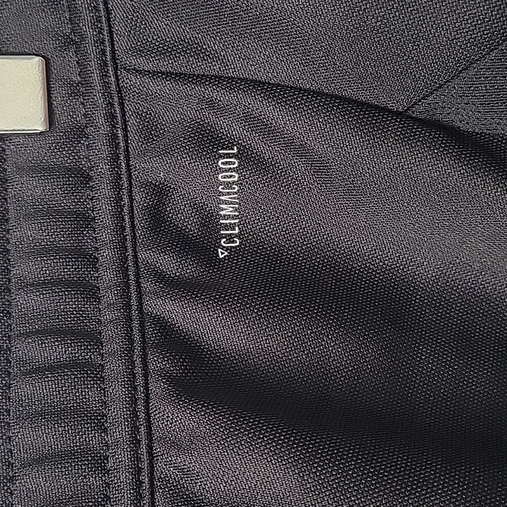 Adidas, black and pink, track pants, size small - Picture 7 of 9